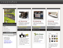 Tablet Screenshot of coupralux.com